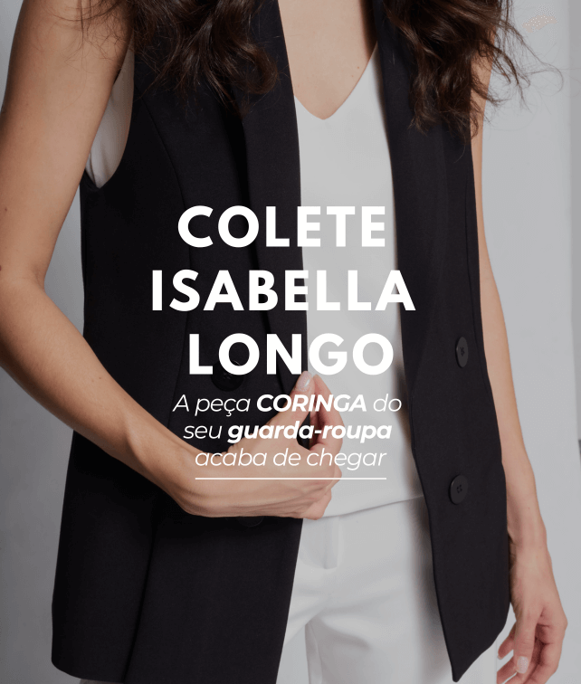 Colete isabella longo